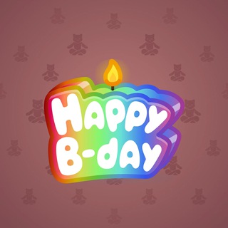 B-Day Candle #67235
