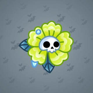 Skull Flower #11892