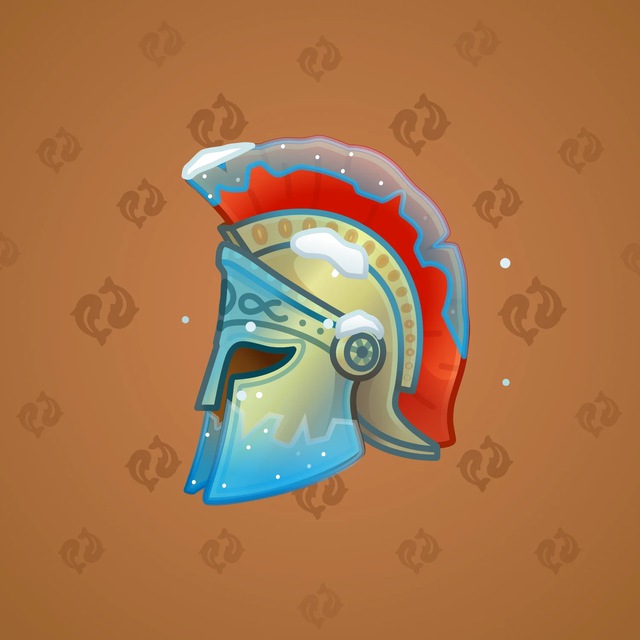 NFT-подарок Heroic Helmet Frozen Aegis