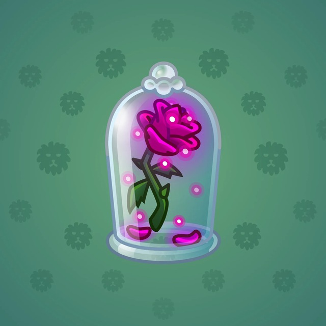 NFT-подарок Eternal Rose Purple Bloom
