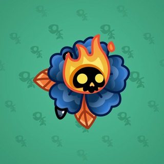 Skull Flower #14997