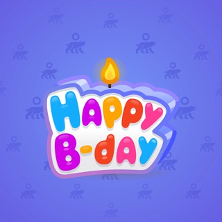 B-Day Candle #18741