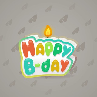 B-Day Candle #8265