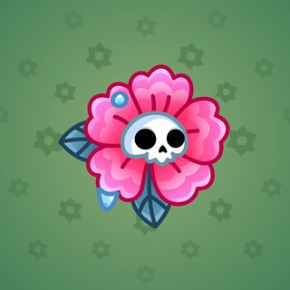 Skull Flower #5324