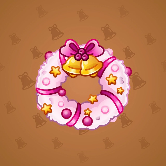 NFT-подарок Winter Wreath Flamingo