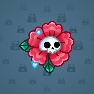 Skull Flower #14329