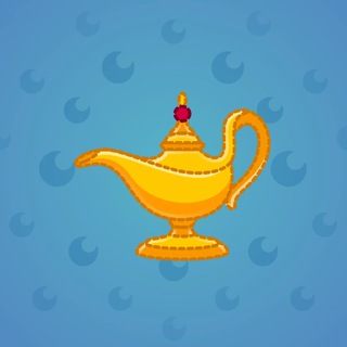 Genie Lamp #4981