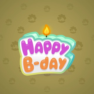 B-Day Candle #230796