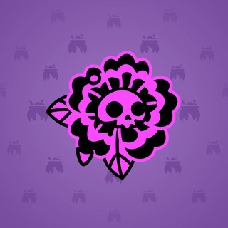 Skull Flower #13239