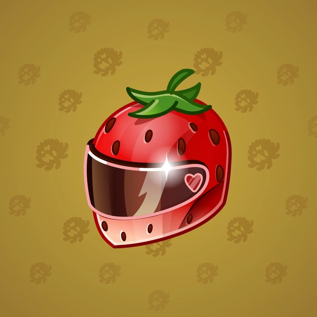 NFT-подарок Neko Helmet Strawberry