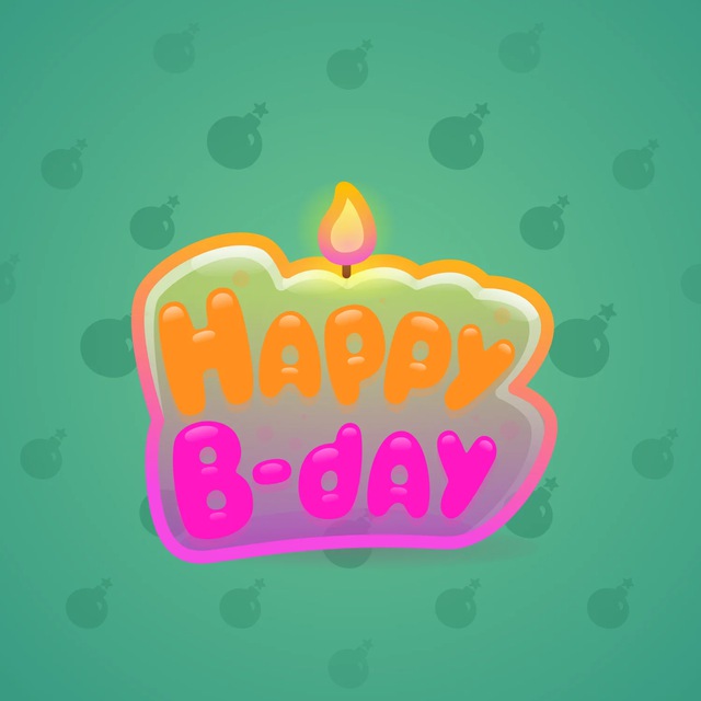 NFT-подарок B-Day Candle Jelly Bubble