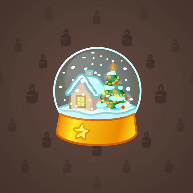 NFT-подарок Snow Globe Orange Tale