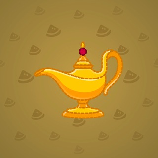 Genie Lamp #4480