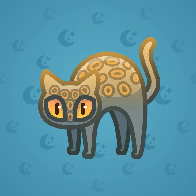 NFT-подарок Scared Cat Jeopard