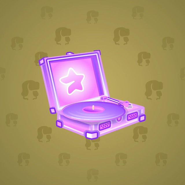 NFT-подарок Record Player Barbie Rock