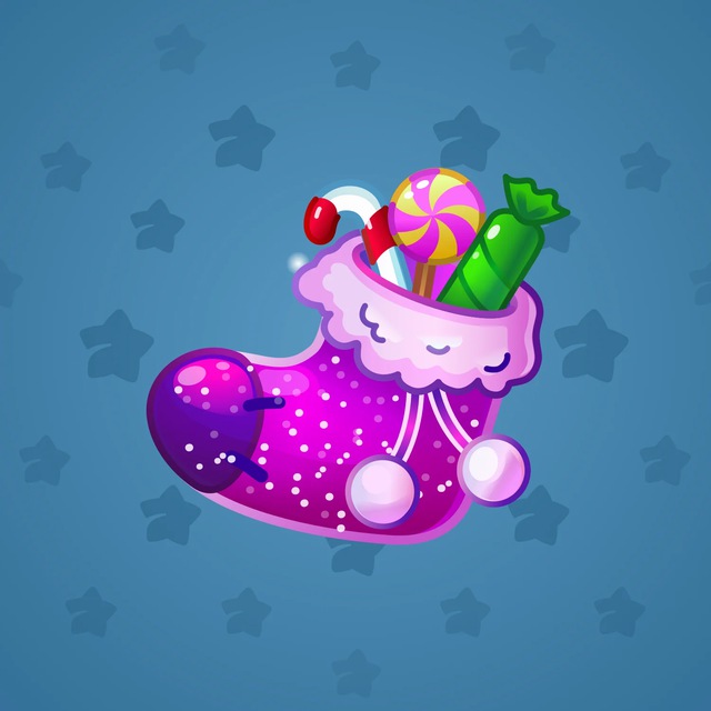 NFT-подарок Xmas Stocking Pink Glitter