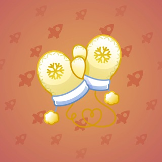 Snow Mittens #2774