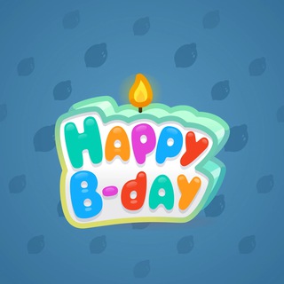 B-Day Candle #76046