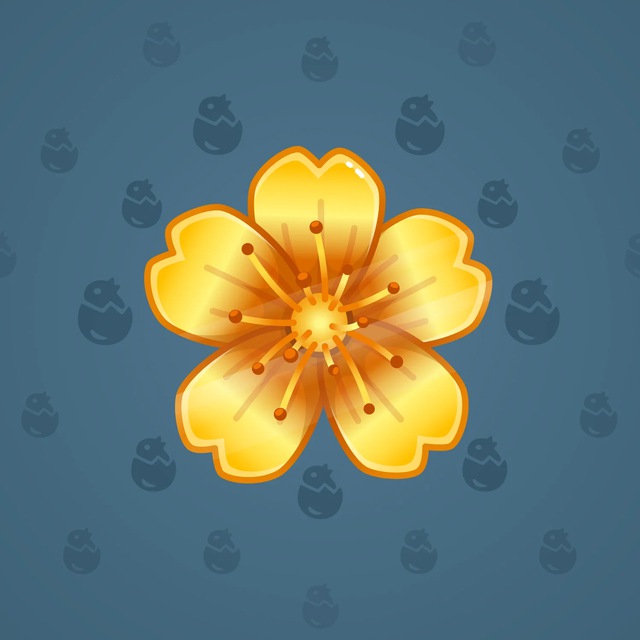 NFT-подарок Sakura Flower Goldensia