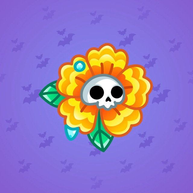 NFT-подарок Skull Flower Marigold