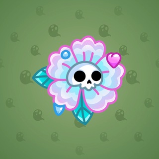 Skull Flower #11990