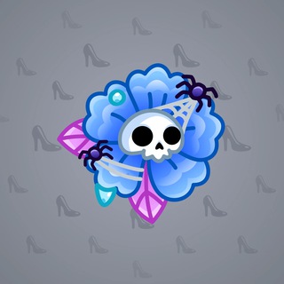 Skull Flower #4046