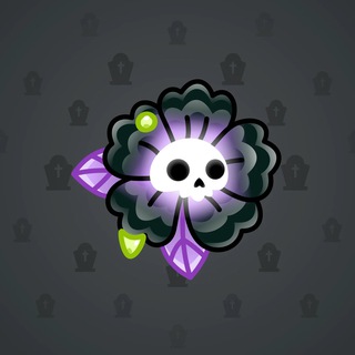 Skull Flower #3597