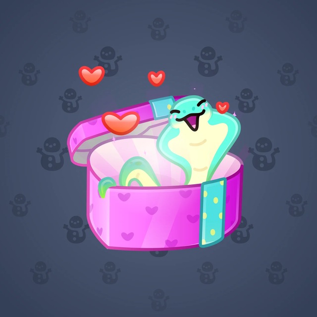 NFT-подарок Snake Box Heart Box