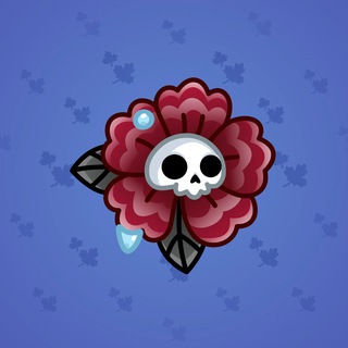 Skull Flower #7205