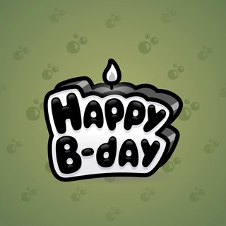 B-Day Candle #95335