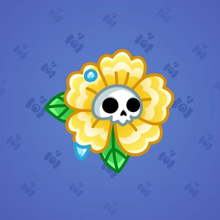 Skull Flower #17583