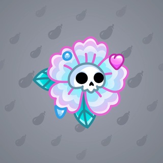 Skull Flower #7075