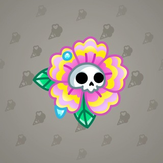 Skull Flower #18857