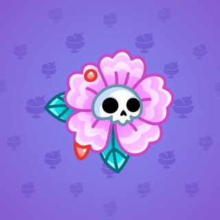 Skull Flower #9096