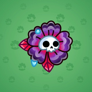 Skull Flower #11406