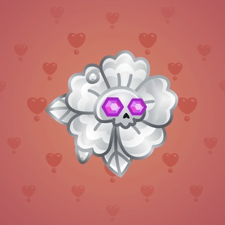 Skull Flower #3557