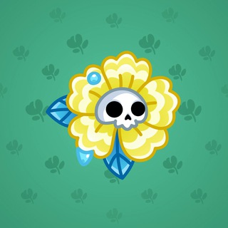 Skull Flower #15068