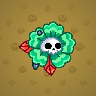 Skull Flower #1668