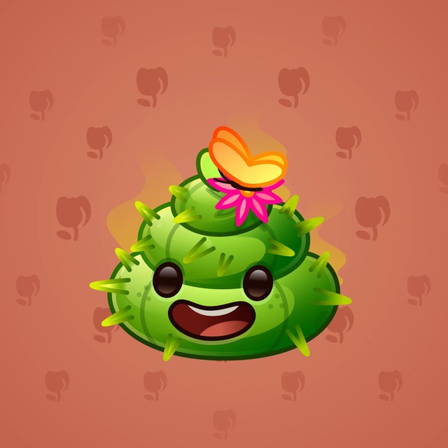 NFT-подарок Happy Brownie Cactus