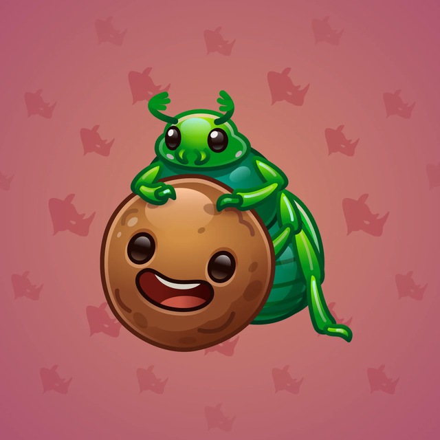 NFT-подарок Happy Brownie Dung Beetle