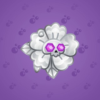 Skull Flower #15755