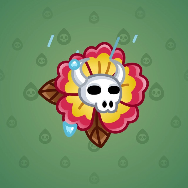 NFT-подарок Skull Flower Pamplona