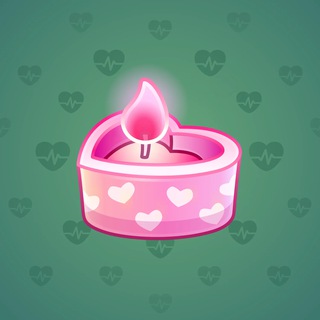 Love Candle #10934