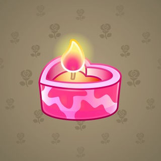 Love Candle #17227