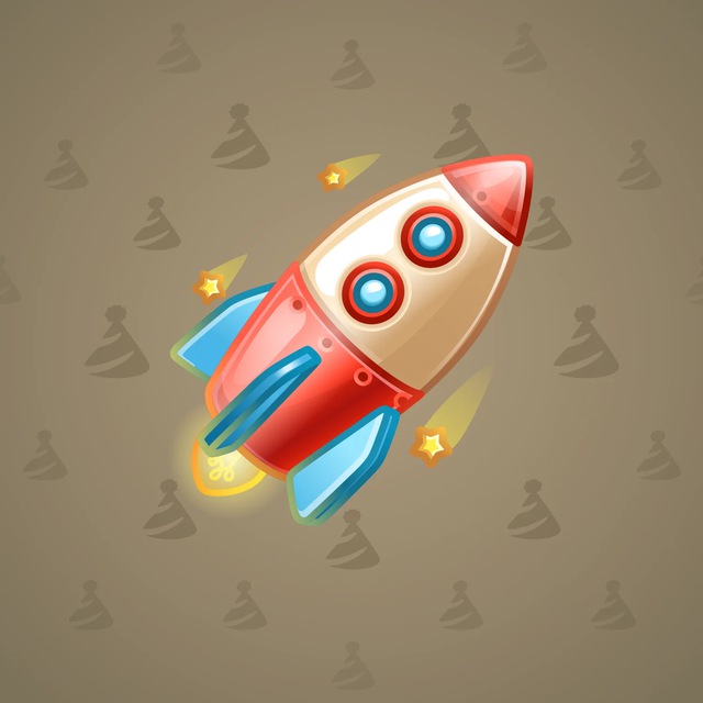 NFT-подарок Stellar Rocket Vintage Toy