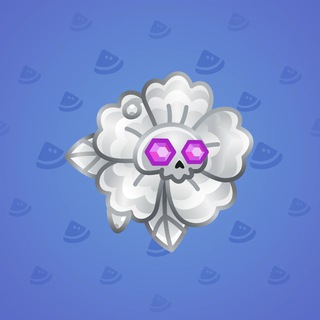Skull Flower #10414