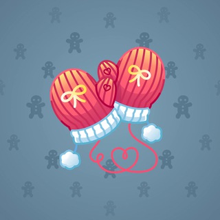 Snow Mittens #37735
