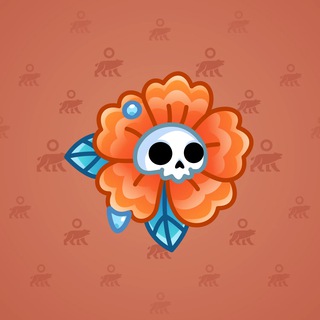 Skull Flower #14687