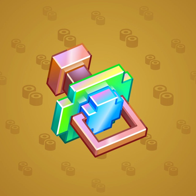 NFT-подарок Bling Binky Cubic