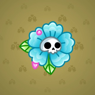 Skull Flower #5291